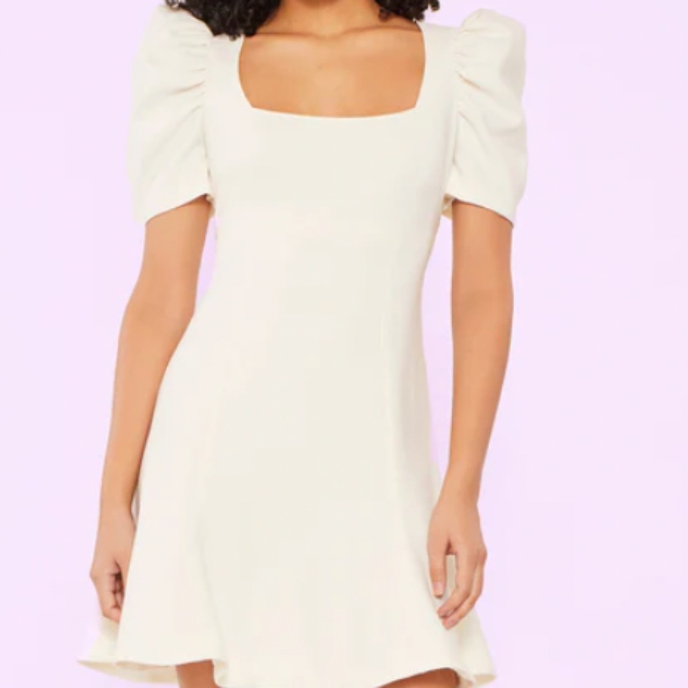 SCOOPED ALIA DRESS Likely